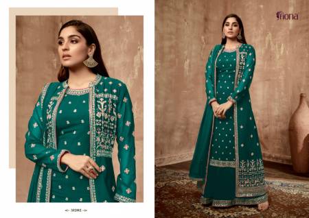 Fiona Zardoshi Georgette Wholesale Wedding Salwar Suit Catalog